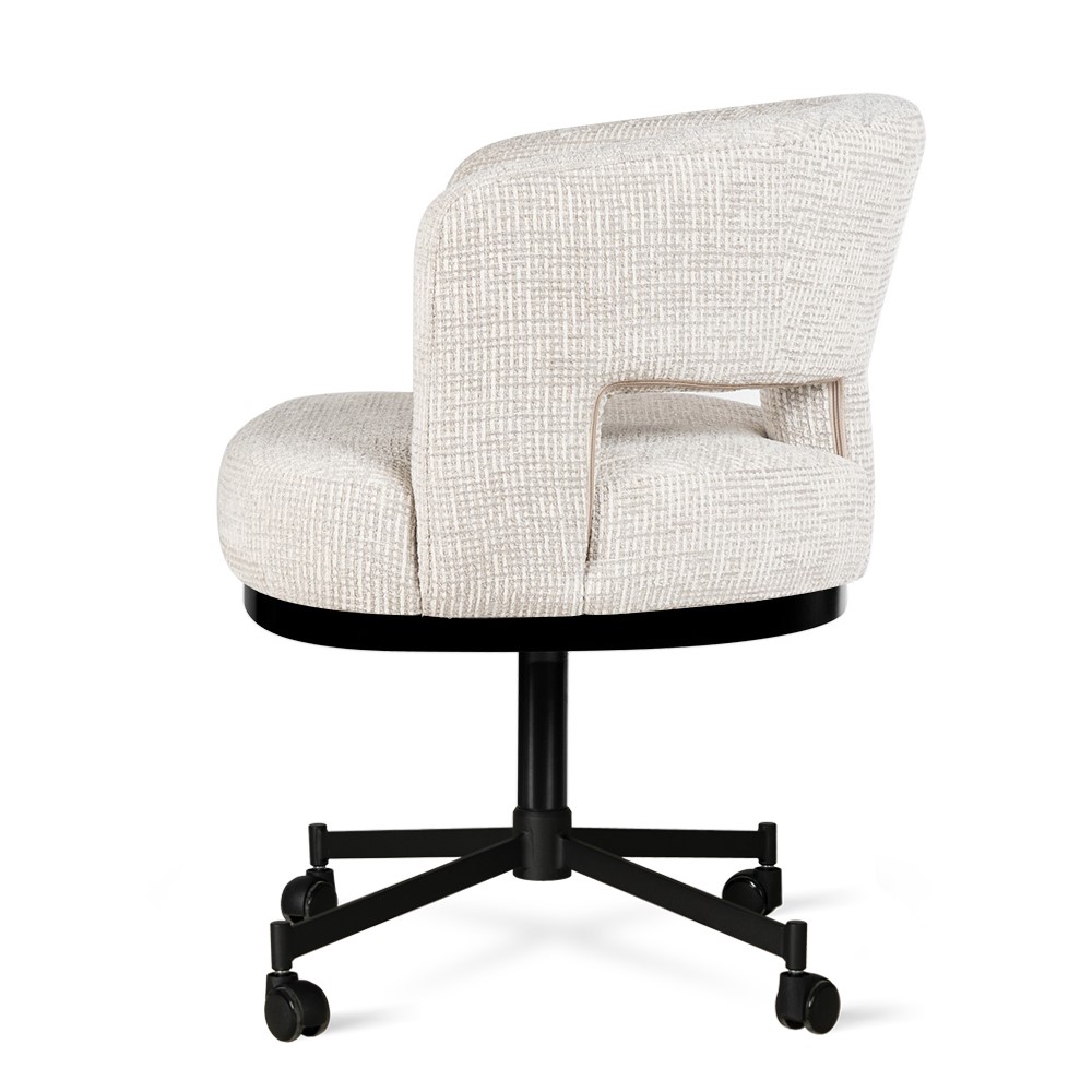 atreve-tilburg-wheels-chaise-roulette-m-tal-pivotante image 3