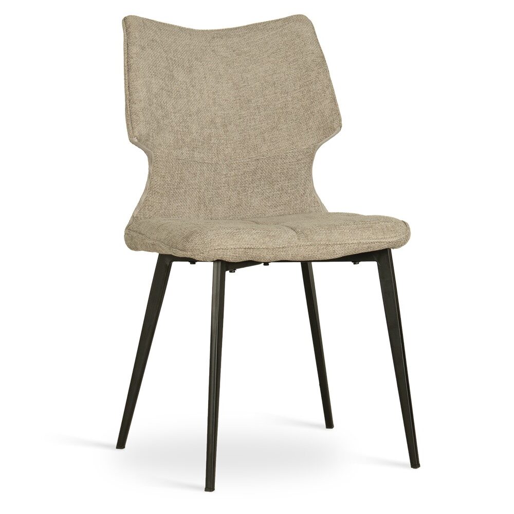 atreve-chilcote-chaise-cuisine-marron-pied-noir image 1