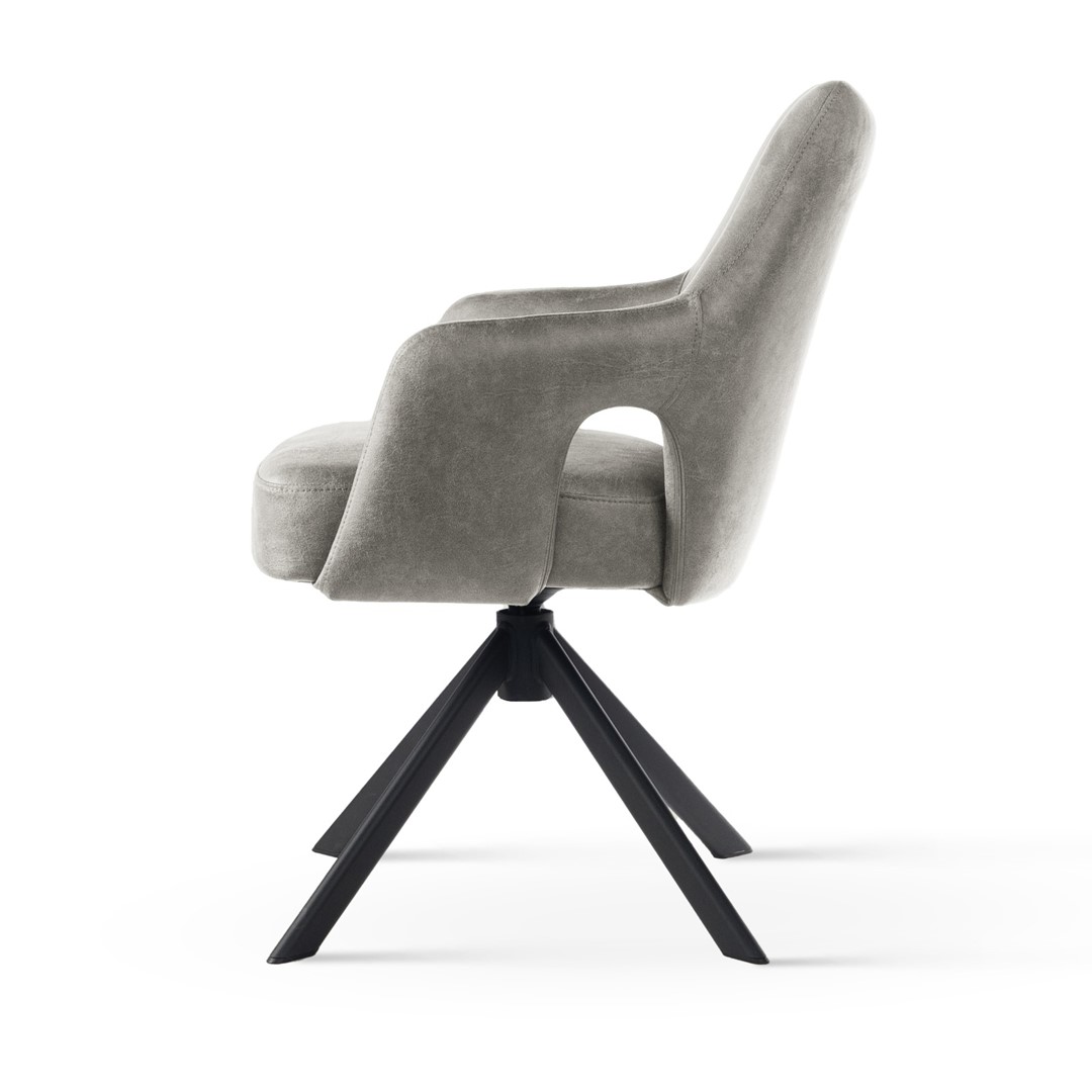 atreve-vesper-chaise-pivotante-gris-bull84 image 3