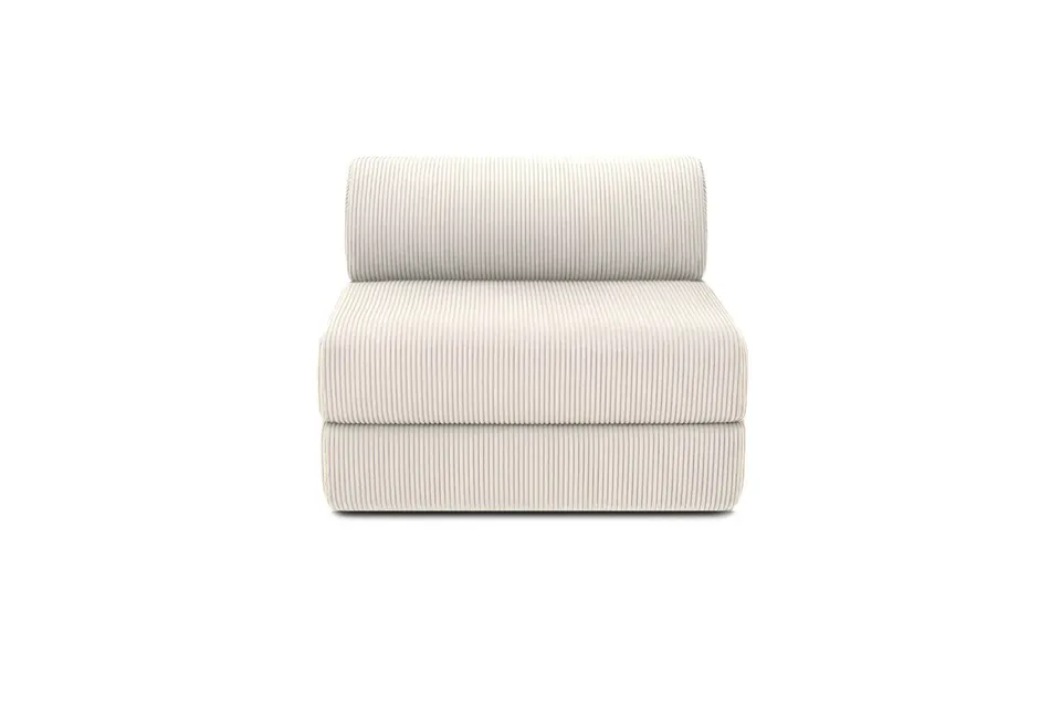 colmol-d-coration-canap-2-places-velours-blanc-tilia image 1