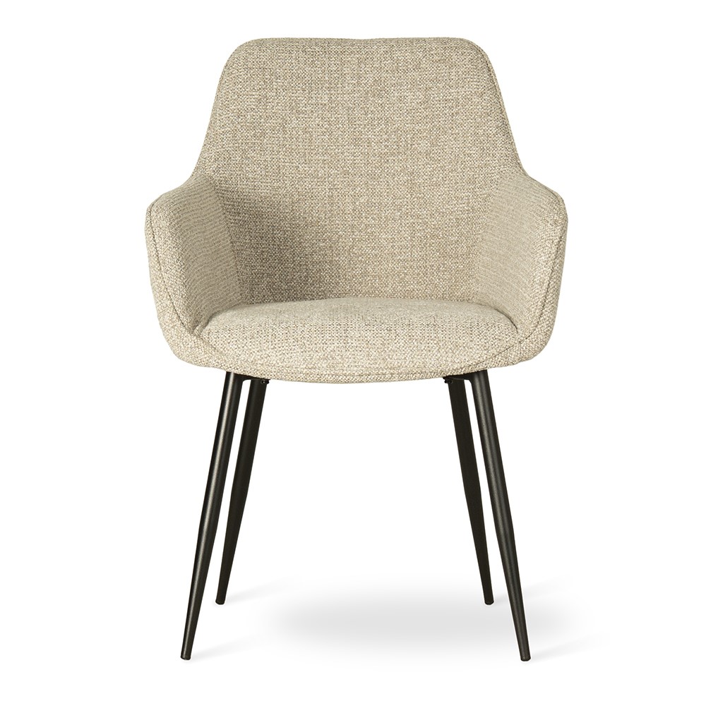 atreve-nano-chaise-pivotante-kaki-pied-noir image 2
