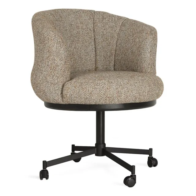 atreve-assen-wheels-chaise-bureau-pivotante image 1