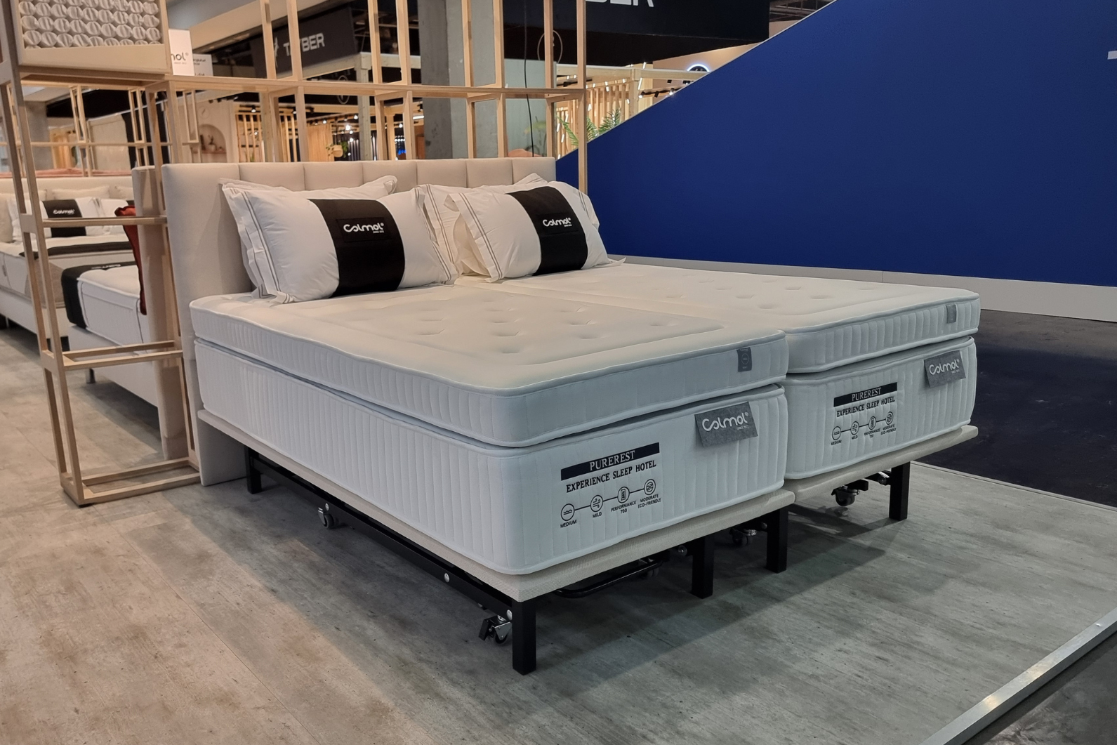 colmol-matelas-purerest-ressorts-surmatelas-160x200-cm image 2