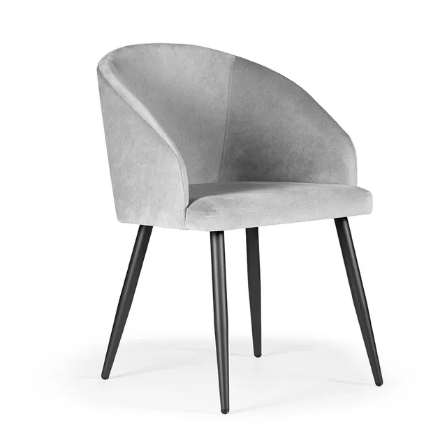 atreve-korfu-chaise-cuisine-mousse-pieds-m-tal image 1
