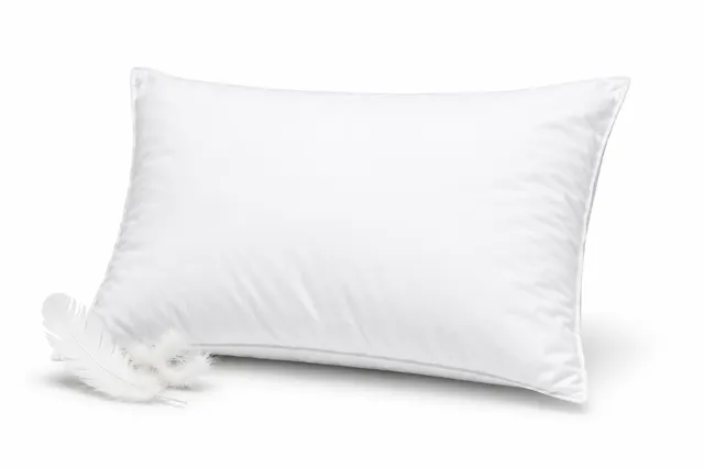 colmol-coussins-oreiller-en-plume-70x50cm-respirant image 1
