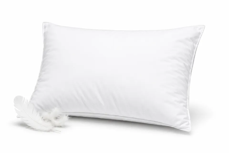 colmol-coussins-oreiller-en-plume-70x50cm-respirant image 1