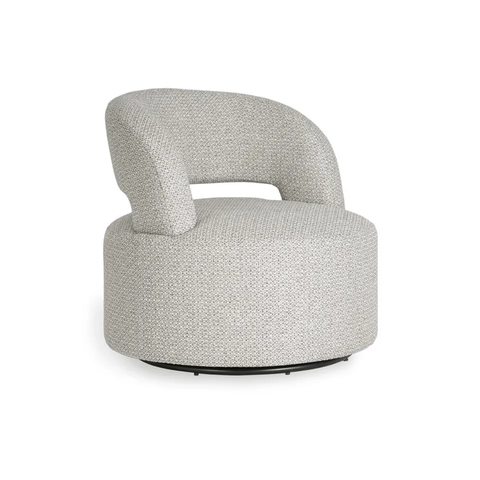 atreve-bloom-fauteuil-pivotant-mousse-hr-metal image 1