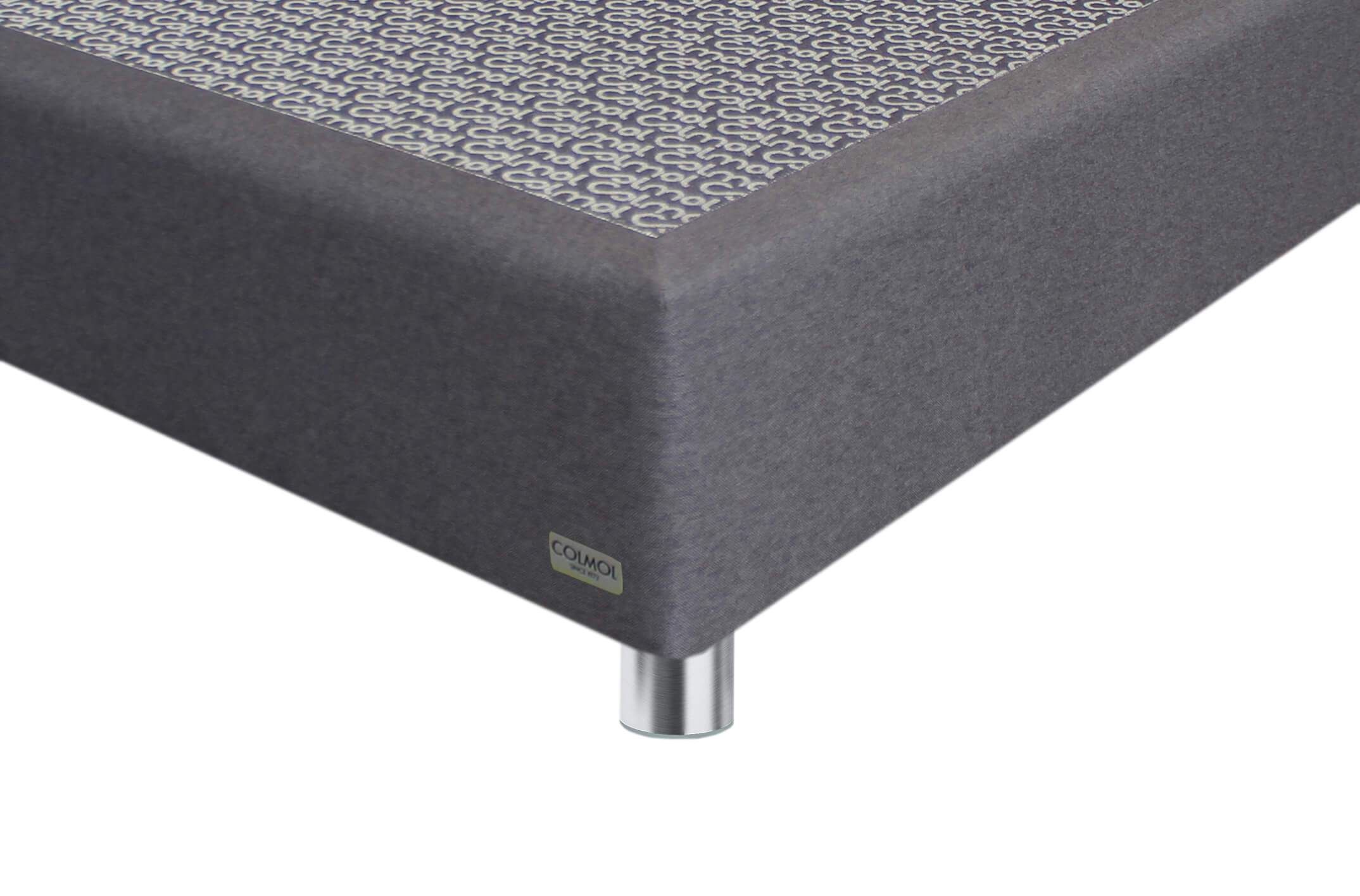 colmol-tidy-pieds-de-lit-cylindriques-alu-8-cm image 1