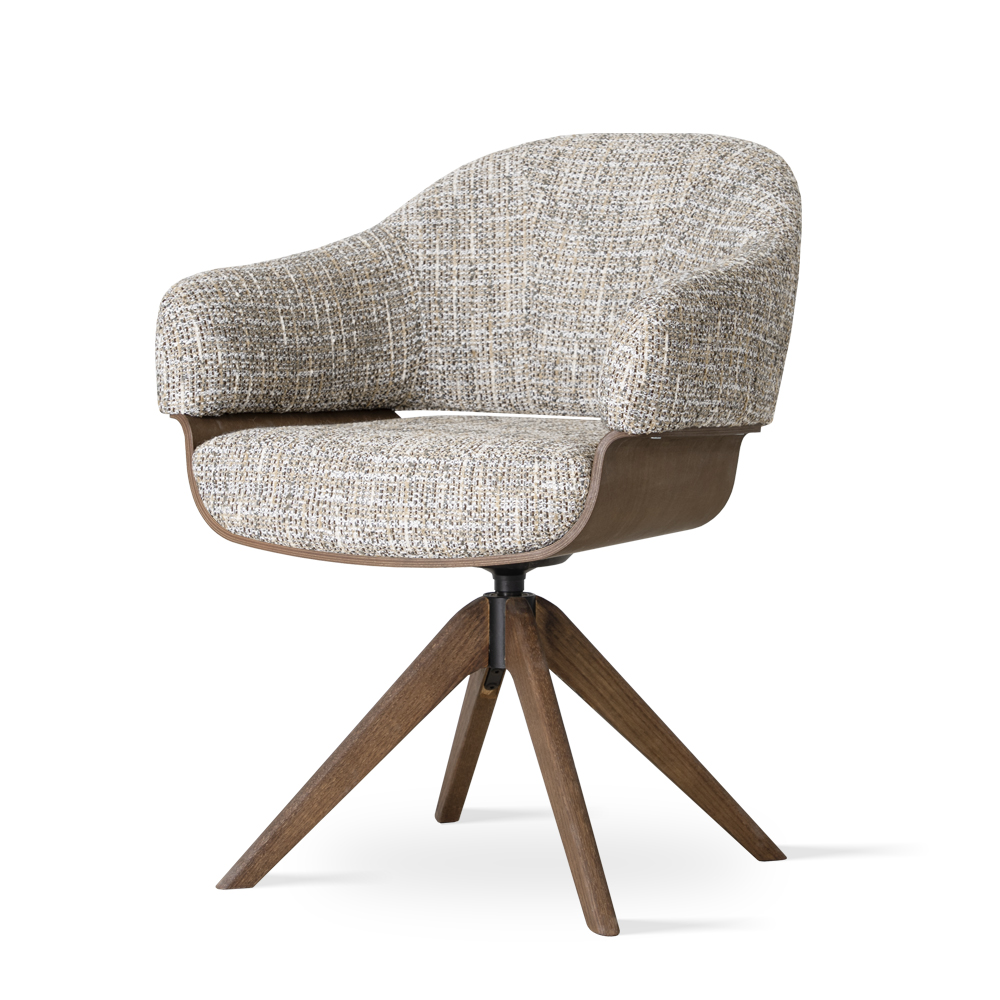 atreve-wenus-wood-chaise-bois-noyer-pivotante image 2