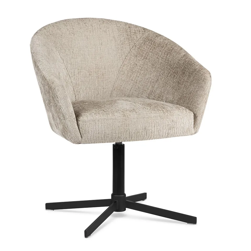 atreve-lotos-chaise-cuisine-pivotante-mousse-acier image 1