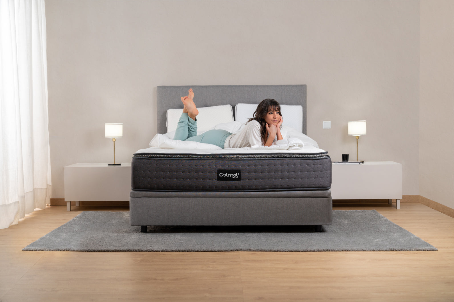 colmol-matelas-spa-air-ice-30cm-ressorts-tissu-frais image 3