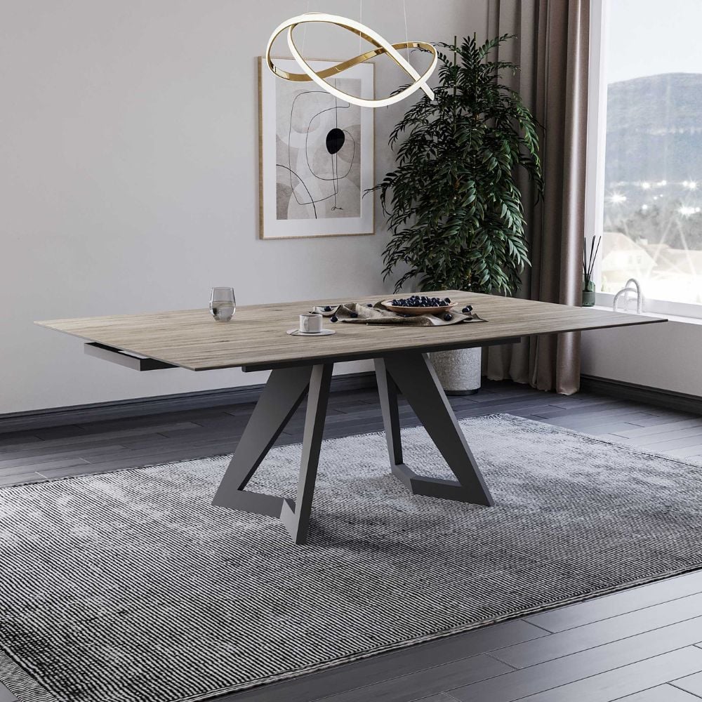 hemisphere-sud-hedda-table-repas-carree-ceramique-extensible image 4