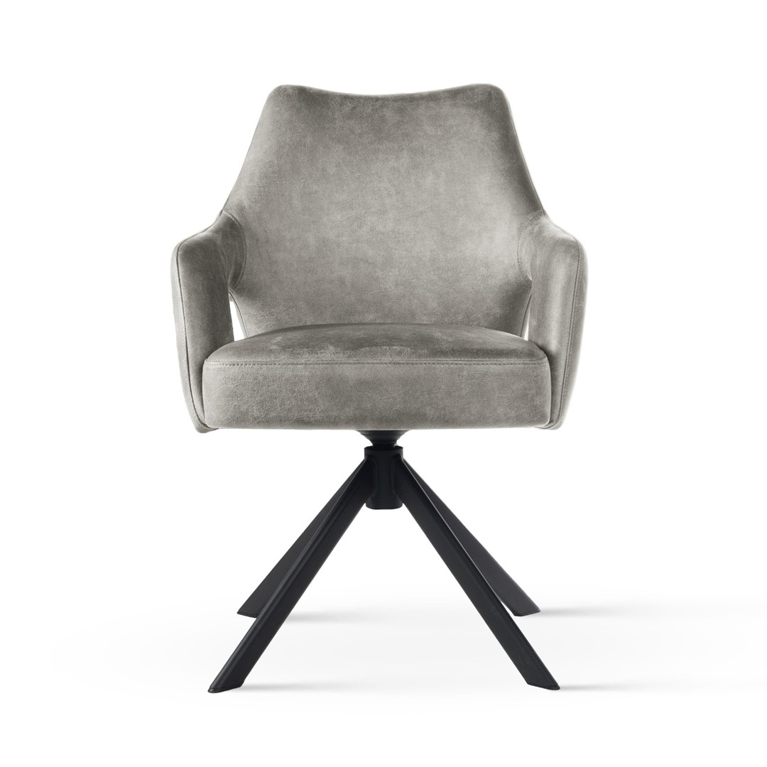 atreve-vesper-chaise-pivotante-gris-bull84 image 2
