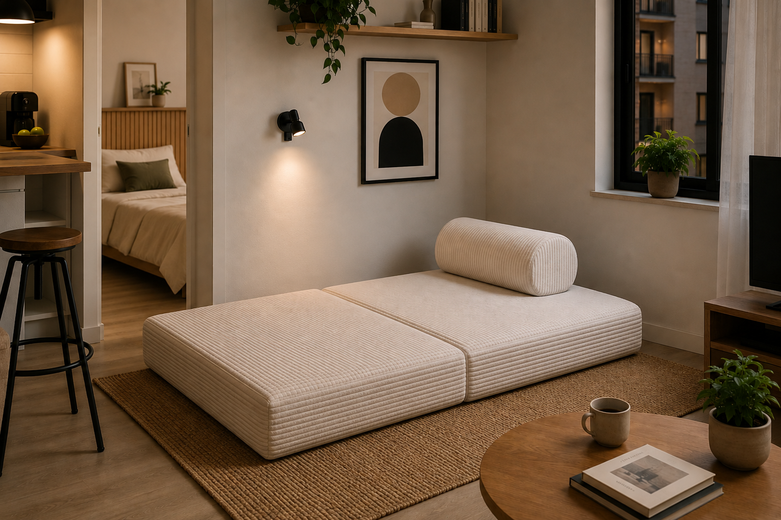colmol-canap-2-places-velours-beige-tilia-salon image 6