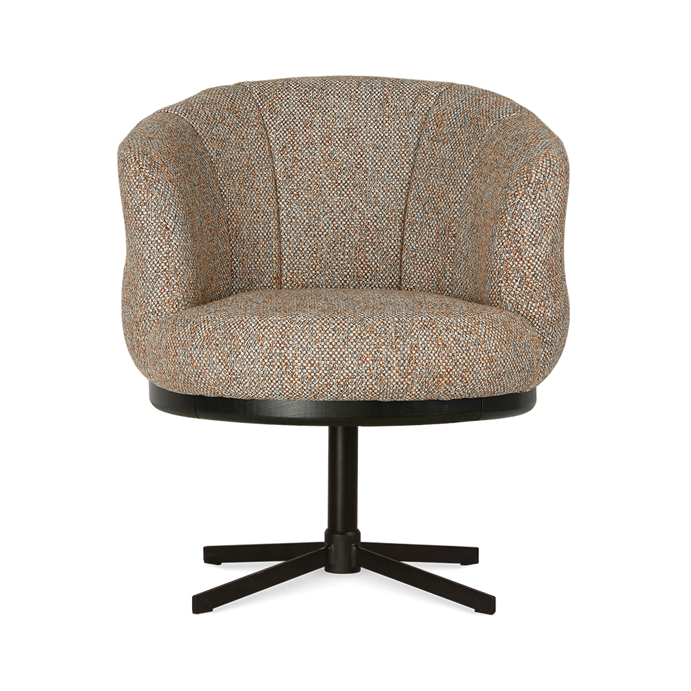 atreve-assen-chaise-pivotante-acier-mousse-hr image 2