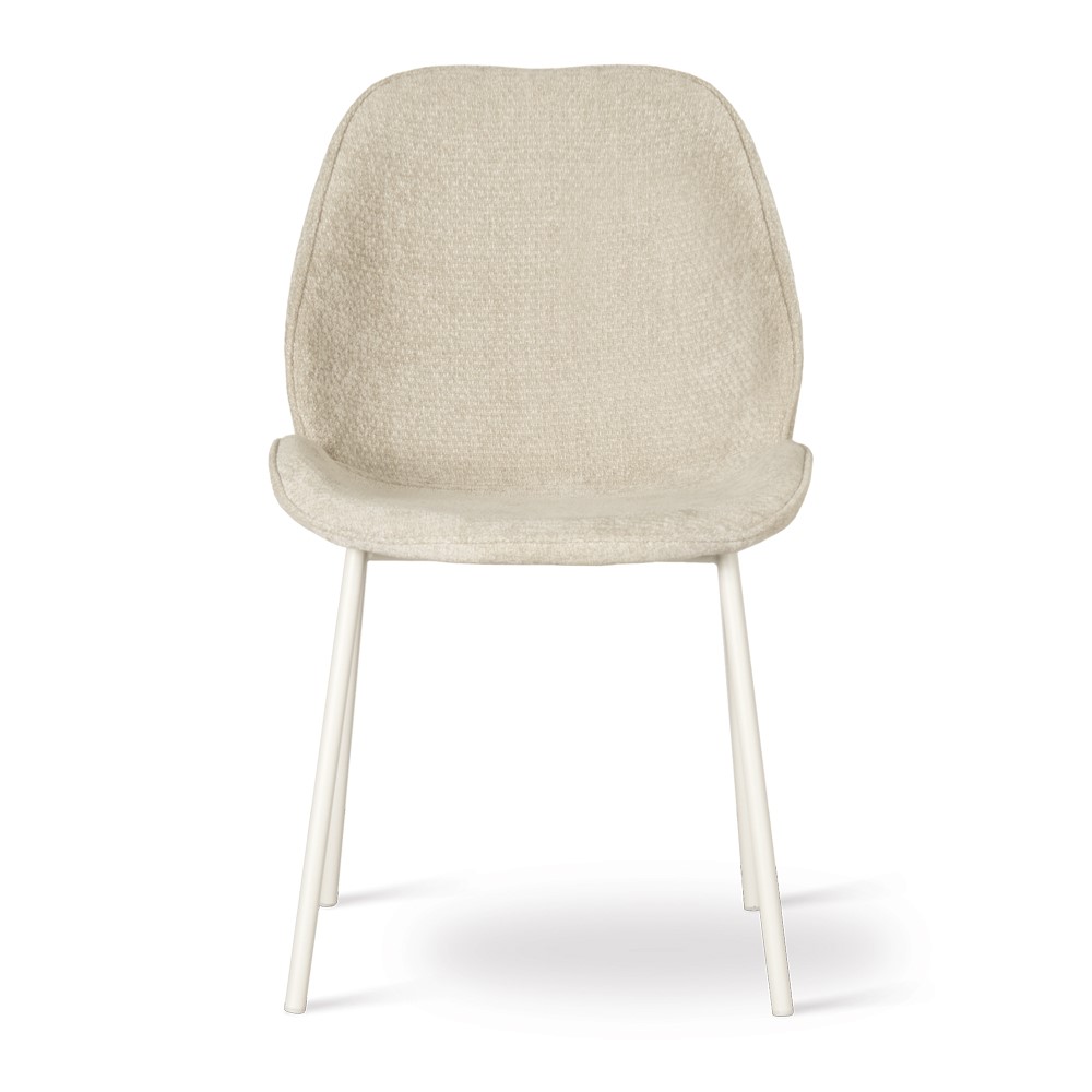 atreve-trend-chaise-beige-pied-blanc-m-tal image 2