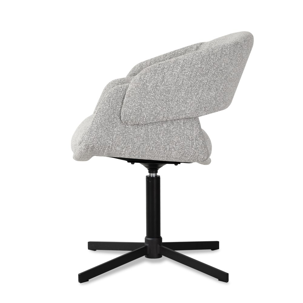atreve-big-froyd-chaise-pivotante-gris-noir image 3