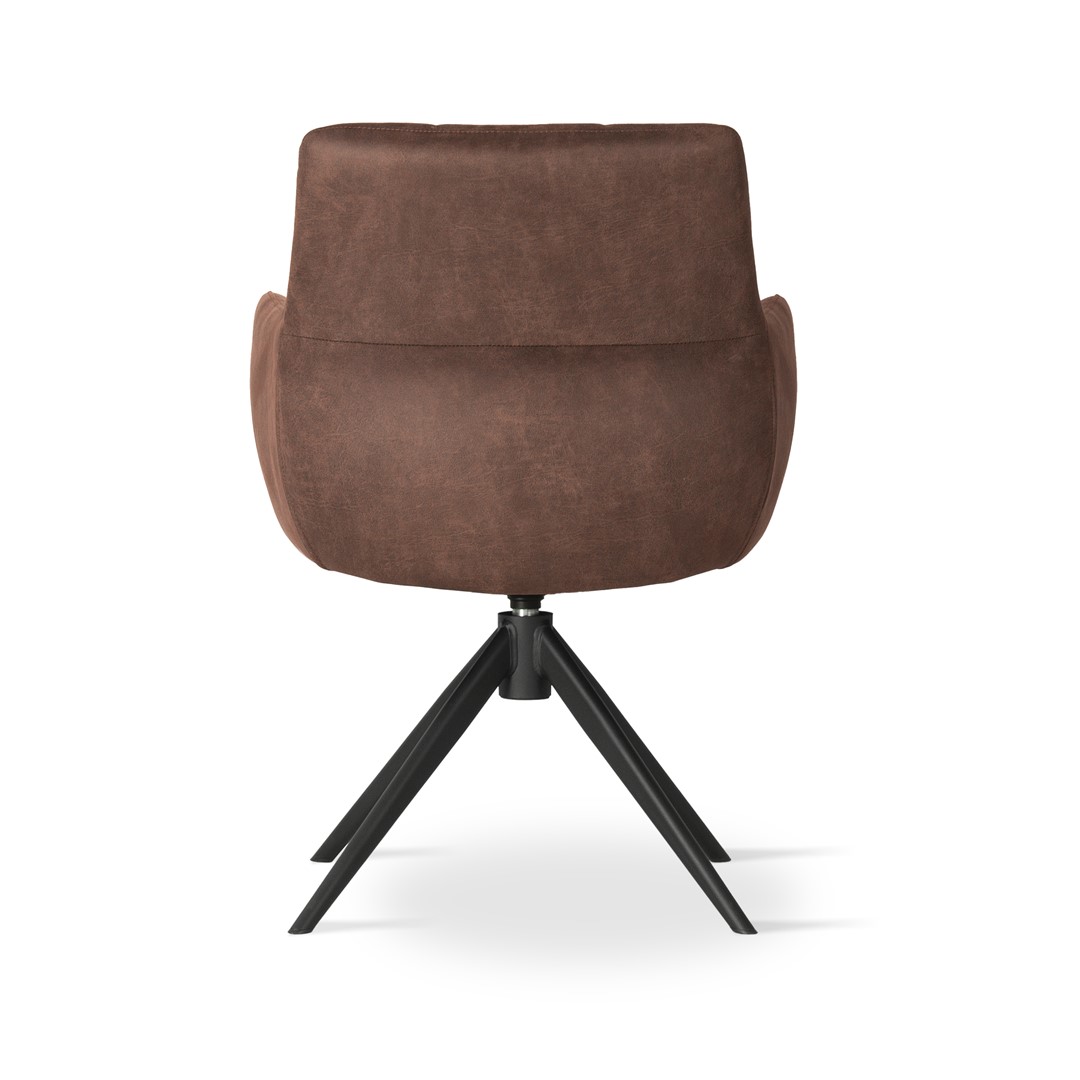 atreve-matero-chaise-pivotante-marron-bull111 image 4