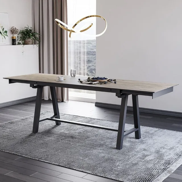 hemisphere-sud-ama-lle-table-manger-haute-extensible-c-ramique image 1