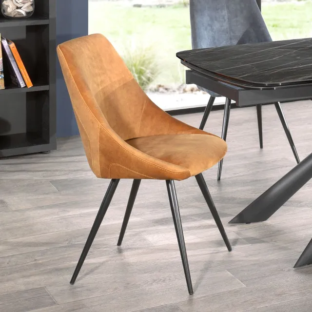 hemisphere-sud-xena-chaise-tissu-salle-manger image 1