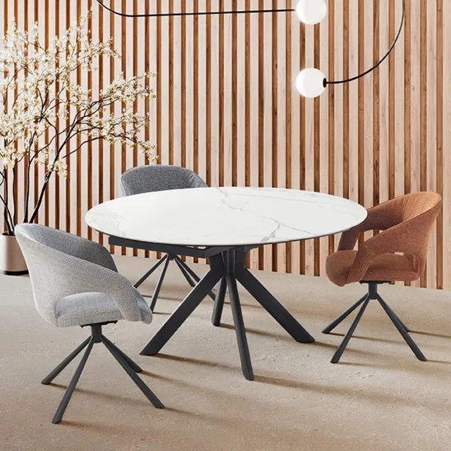 hemisph-re-sud-livy-table-repas-extensible-ronde image 1