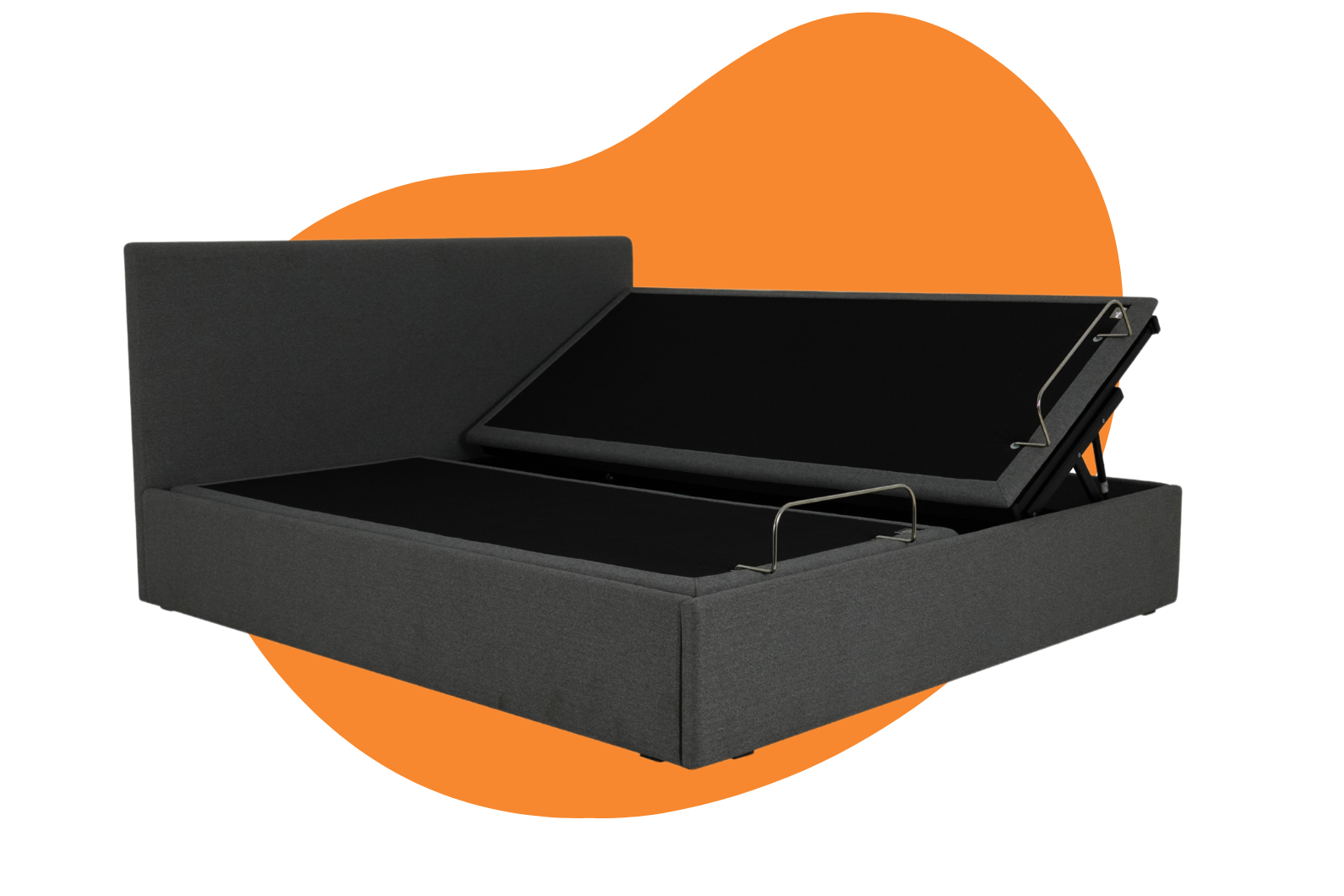 colmol-ergobox-lit-articul-rangement-210x190-gris image 2