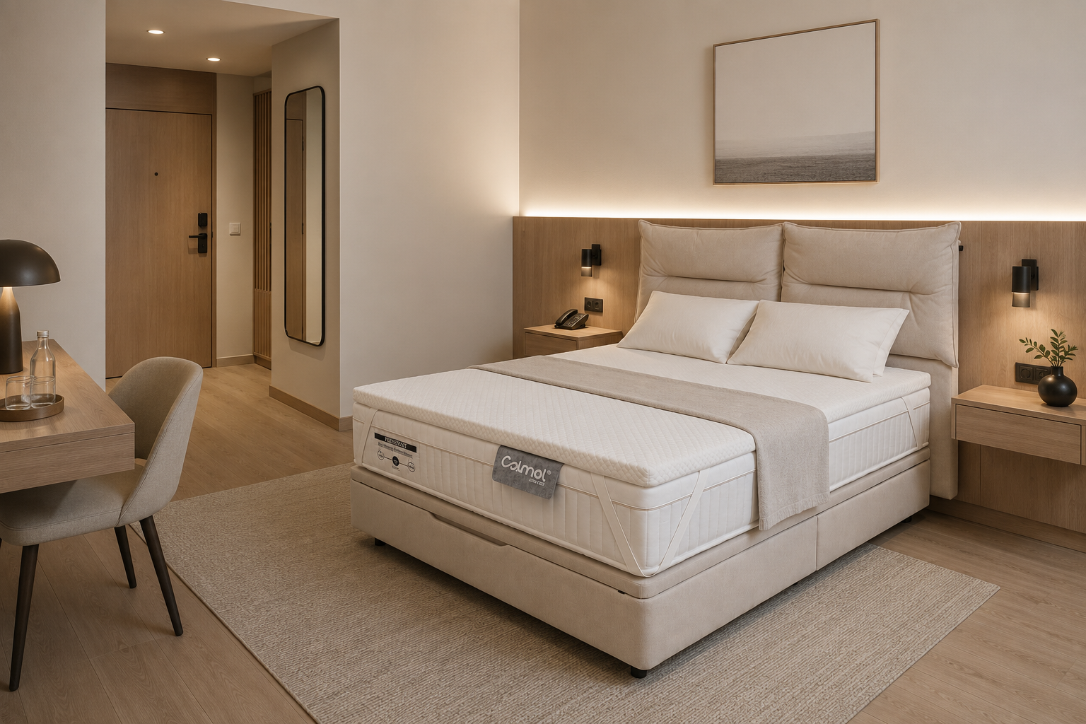 colmol-visco-lastique-sur-matelas-140x200-cm-moelleux image 2