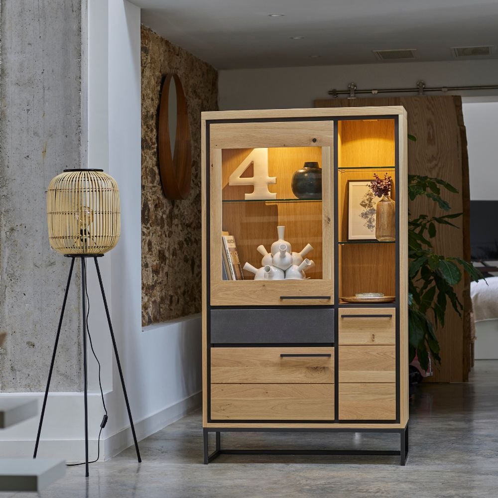 hemisphere-sud-bruyeres-vitrine-3-portes-bois-et-b-ton image 1