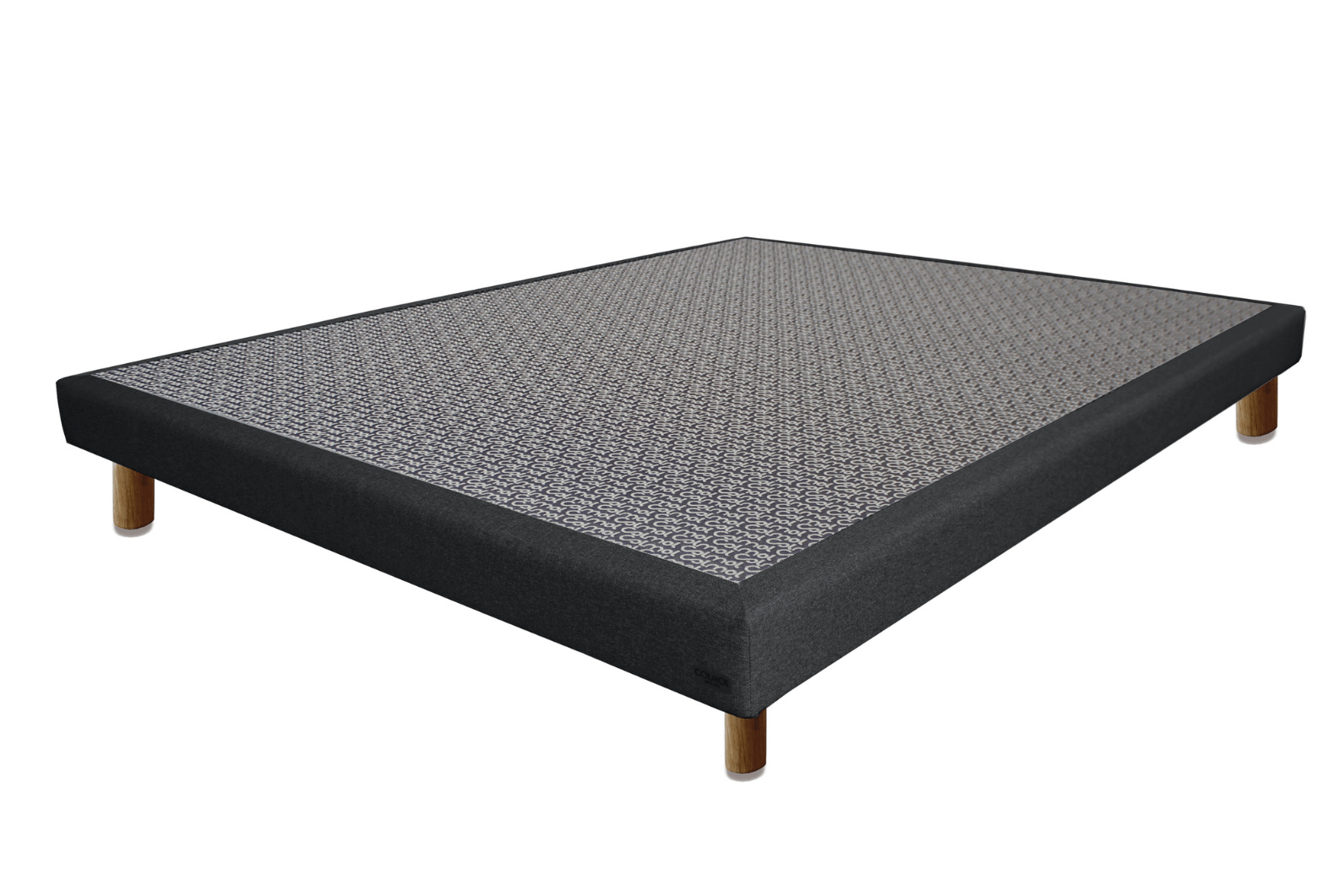 colmol-boop-decor-sommier-140x190-cm-gris-fonc image 4