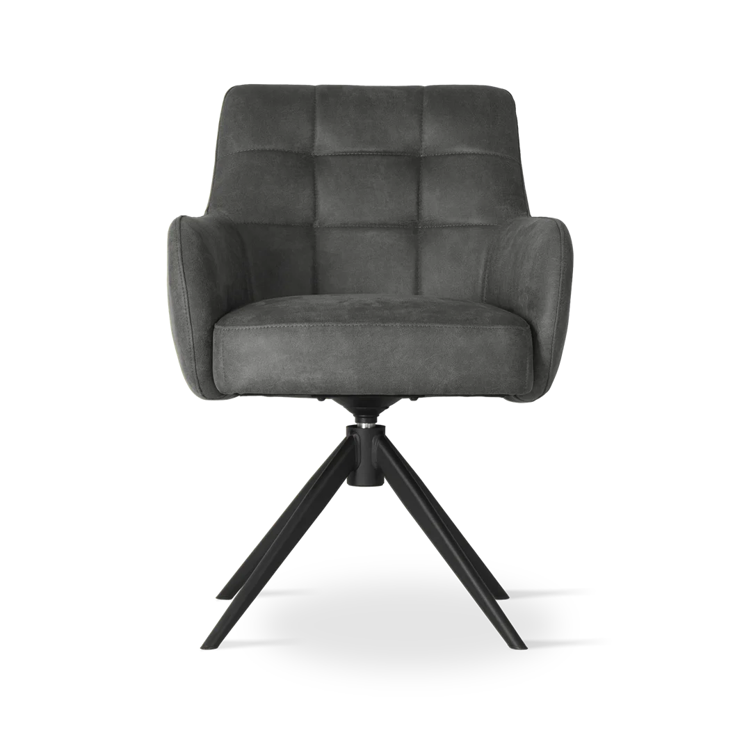 atreve-matero-chaise-pivotante-anthracite-bull67 image 2