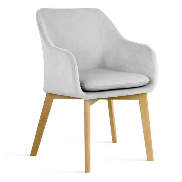 atreve-huan-chaise-de-cuisine-bois-laqu-mousse image 1