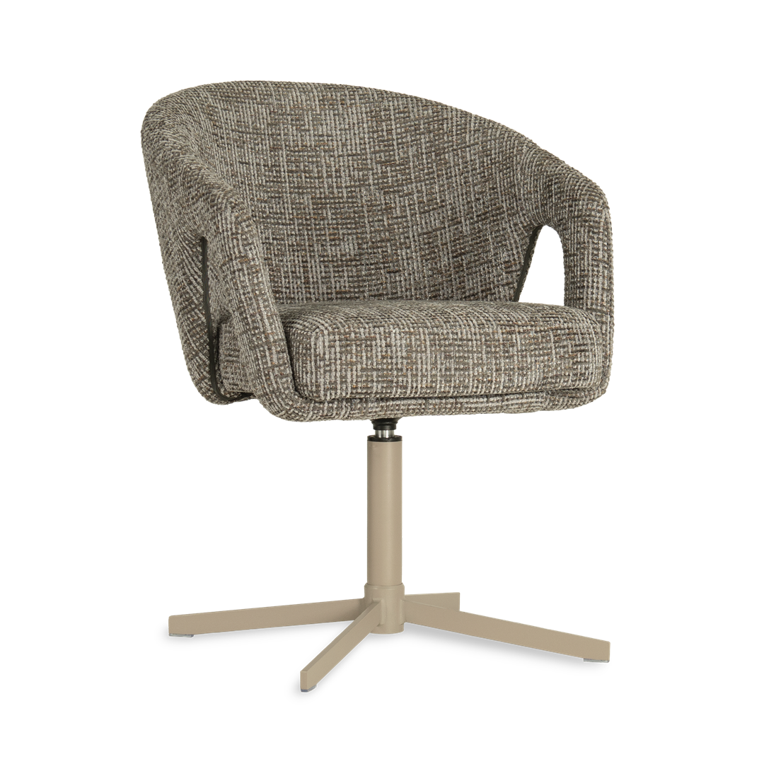atreve-lardos-chaise-pivotante-acier-mousse-ressorts image 1