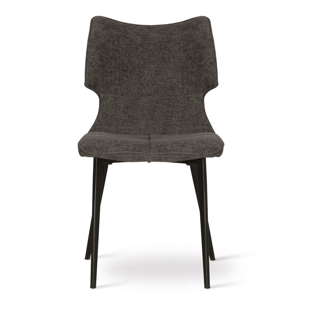atreve-chilcote-chaise-cuisine-gris-fonc-pied-noir image 2
