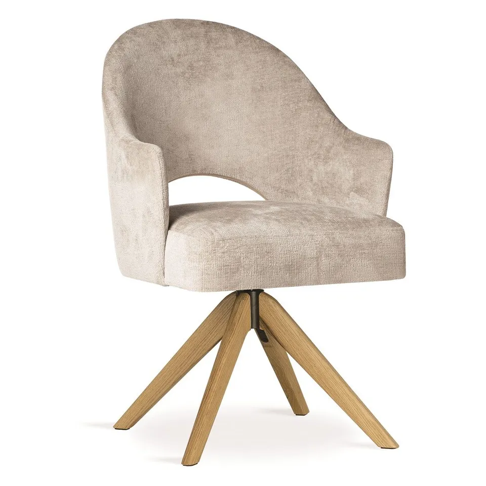 atreve-goda-supreme-wood-chaise-pivotante-bois-m-tal image 1
