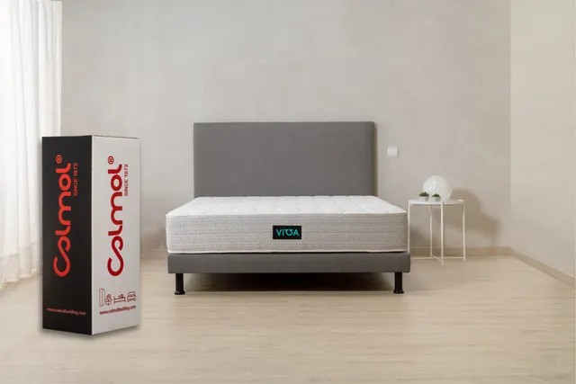 colmol-vitta-matelas-ressorts-140x190-cm-ferme image 1
