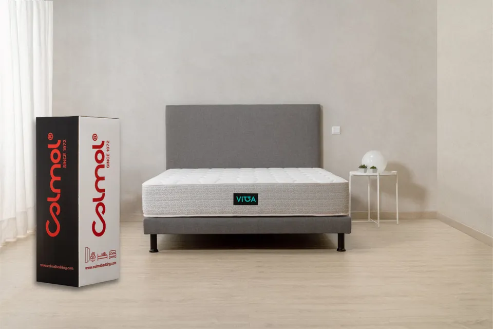 colmol-vitta-matelas-ressorts-140x190-cm-ferme image 1