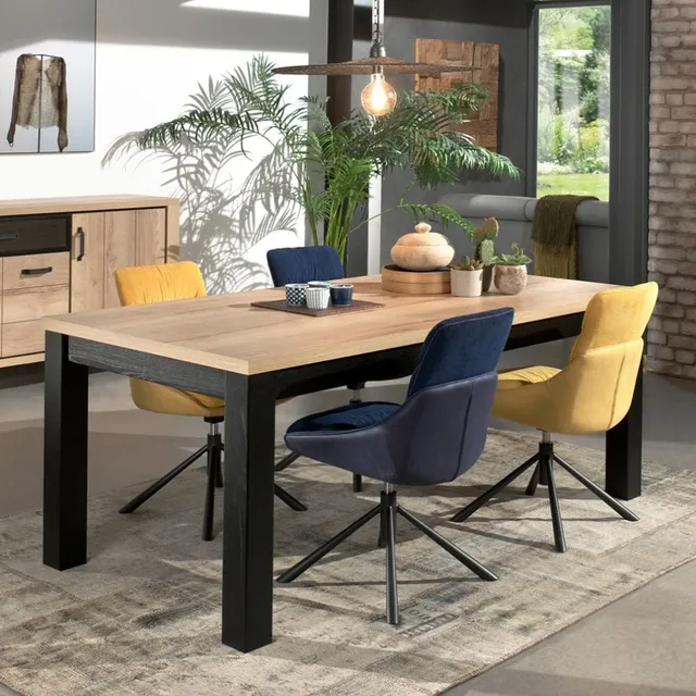 hemisphere-sud-gemmy-table-de-repas-avec-allonge image 1