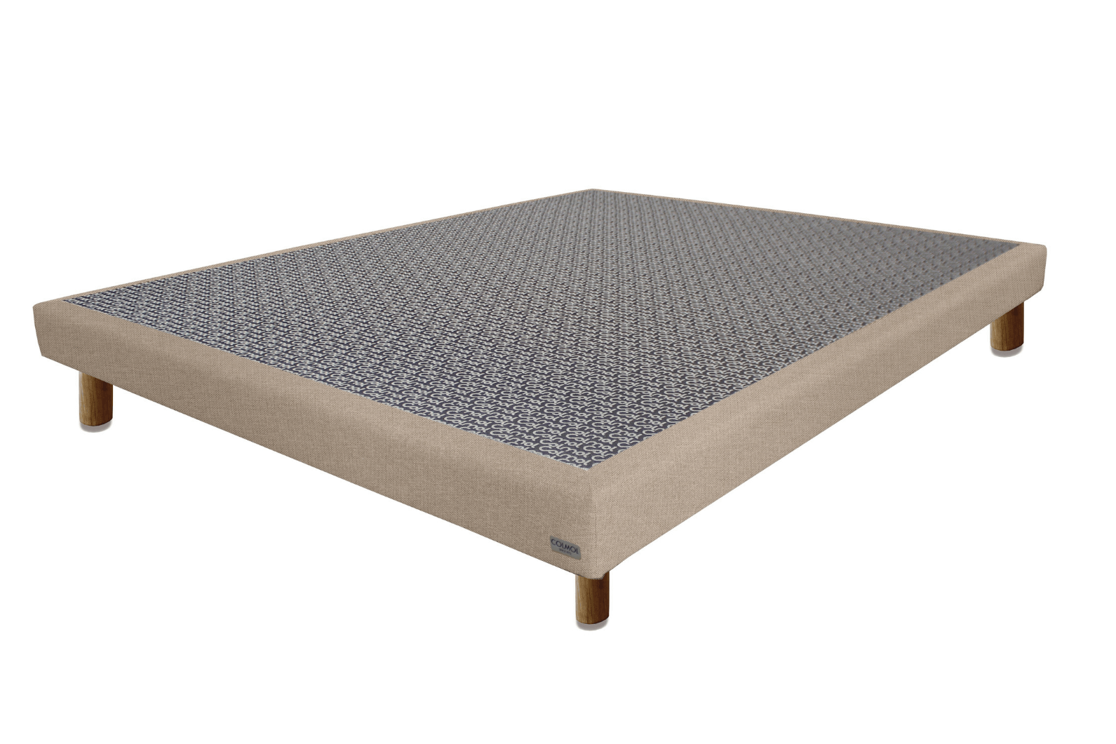 colmol-boop-decor-sommier-140x190-cm-gris-fonc image 7