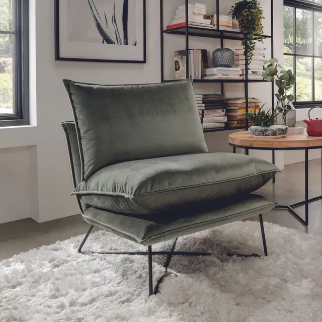 hemisphere-sud-sana-fauteuil-tissu-pieds-m-tal image 1