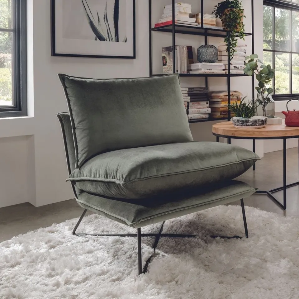 hemisphere-sud-sana-fauteuil-tissu-pieds-m-tal image 1