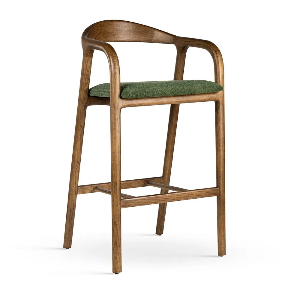 atreve-alen-tabouret-de-bar-mousse-metal-a-monter image 1