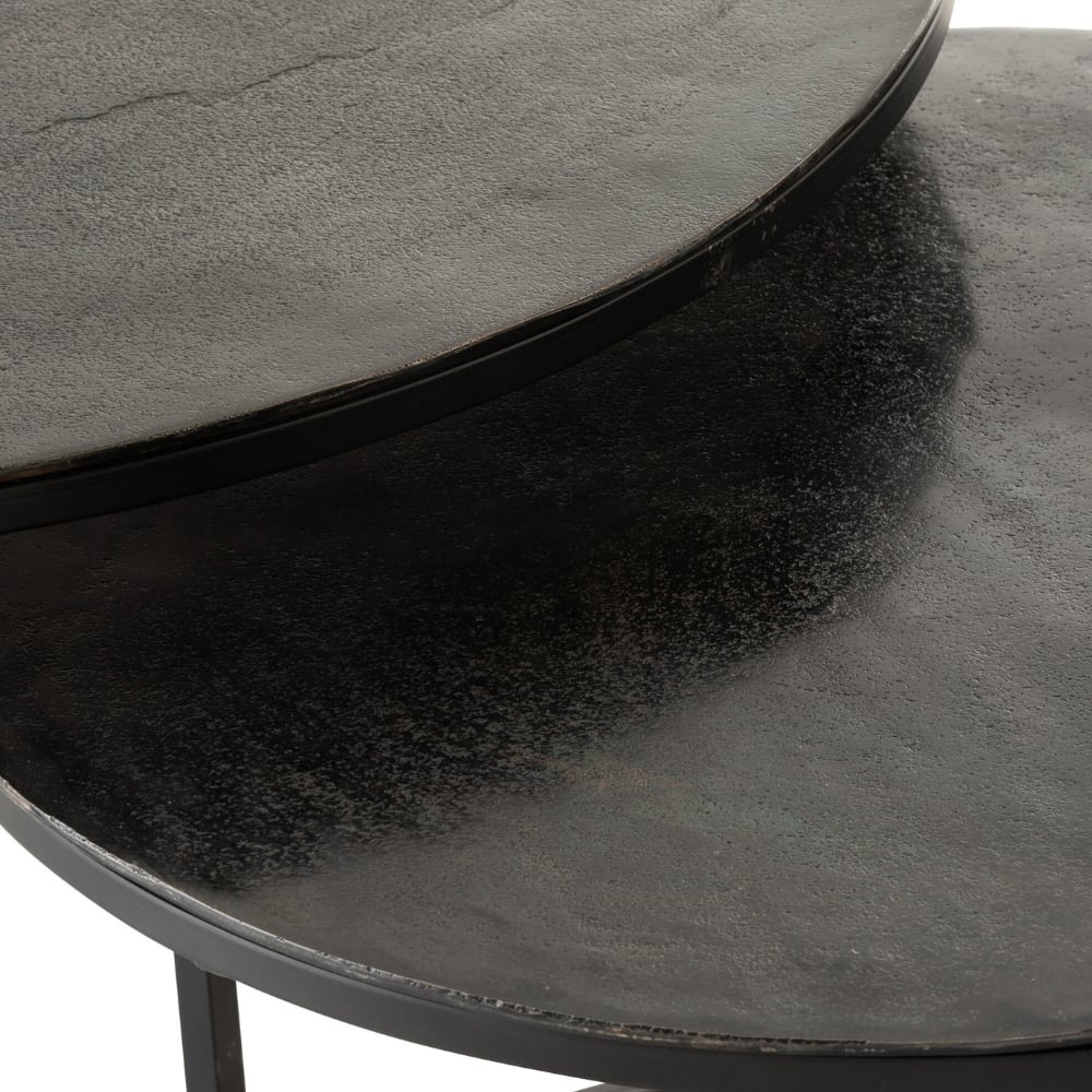 hemisphere-sud-tables-basses-gigognes-rondes-noires-lot-de-3 image 4