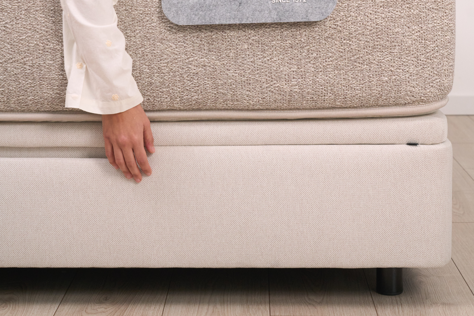 colmol-tidy-sommier-coffre-140x190-cm-gris-fonc image 3