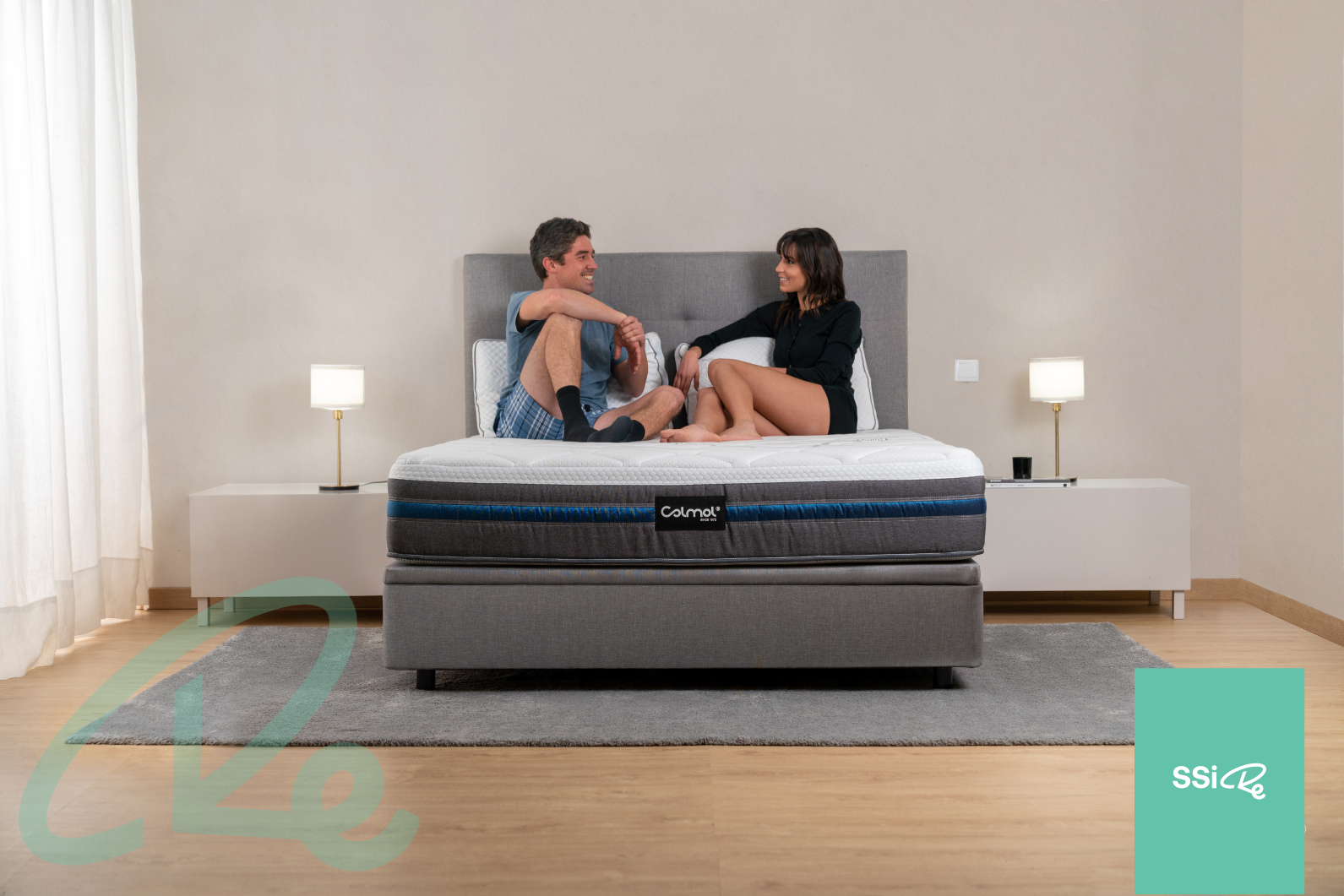colmol-matelas-ssi-coolgel-28cm-ressorts-ensach-s-frais image 4