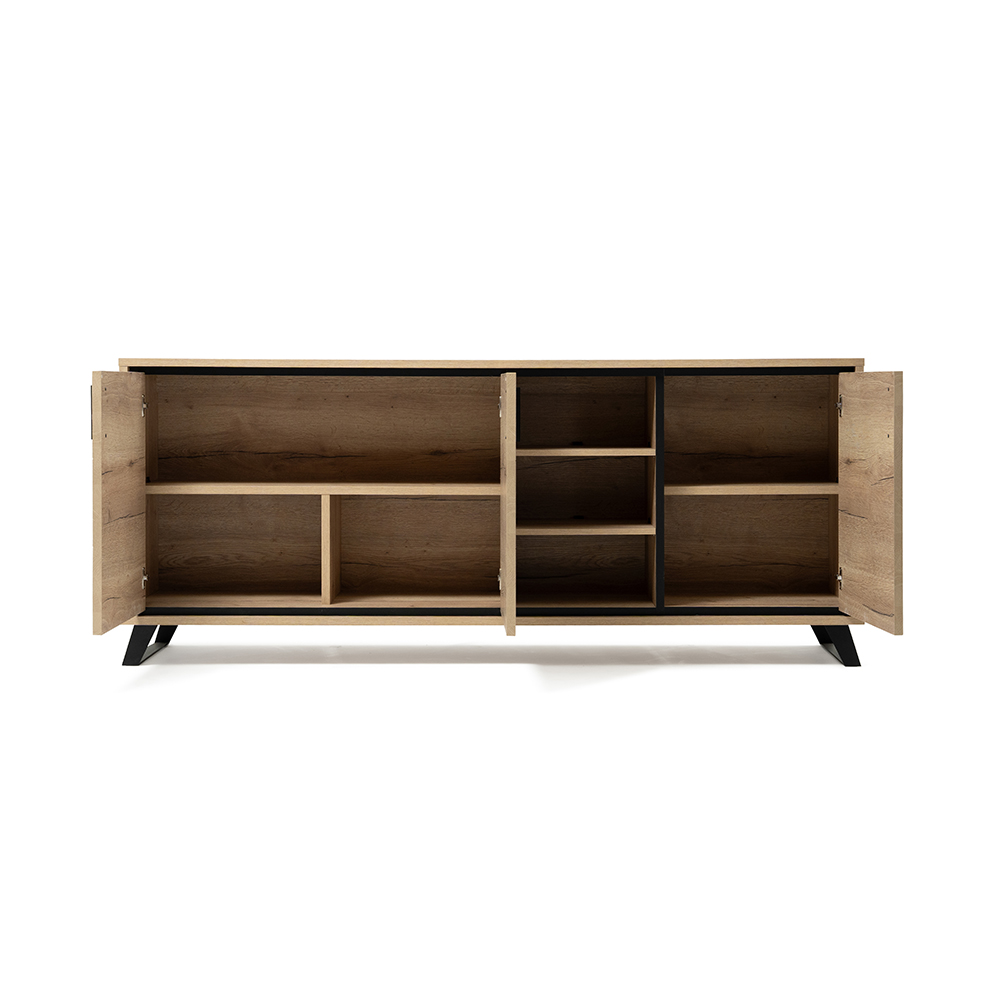 hemisphere-sud-alya-enfilade-3-portes-buffet-3-niches image 3