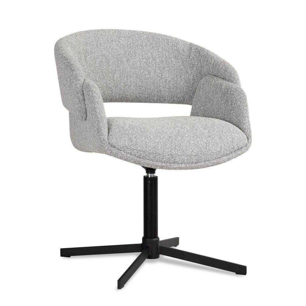 atreve-froyd-chaise-pivotante-gris-noir-lodge84 image 1
