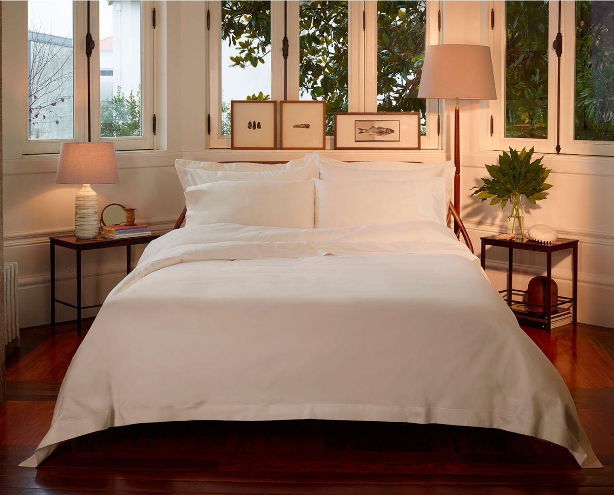 colmol-percale-400-fils-parure-draps-140x200-blanc-coton image 3