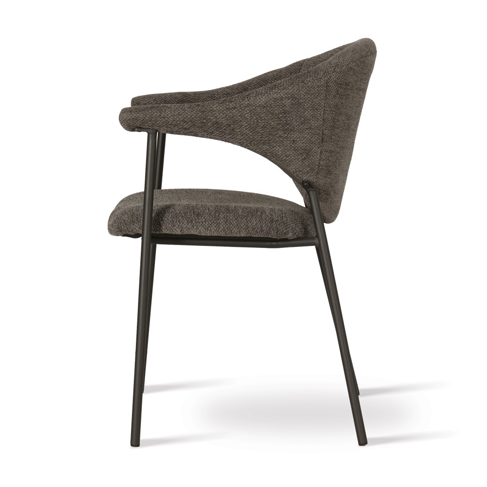 atreve-noti-chaise-cuisine-gris-fonc-pied-noir image 3