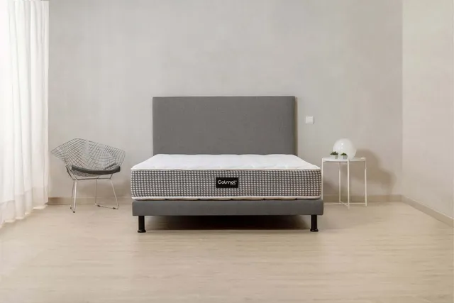 colmol-boop-decor-sommier-140x190-cm-gris-fonc image 1