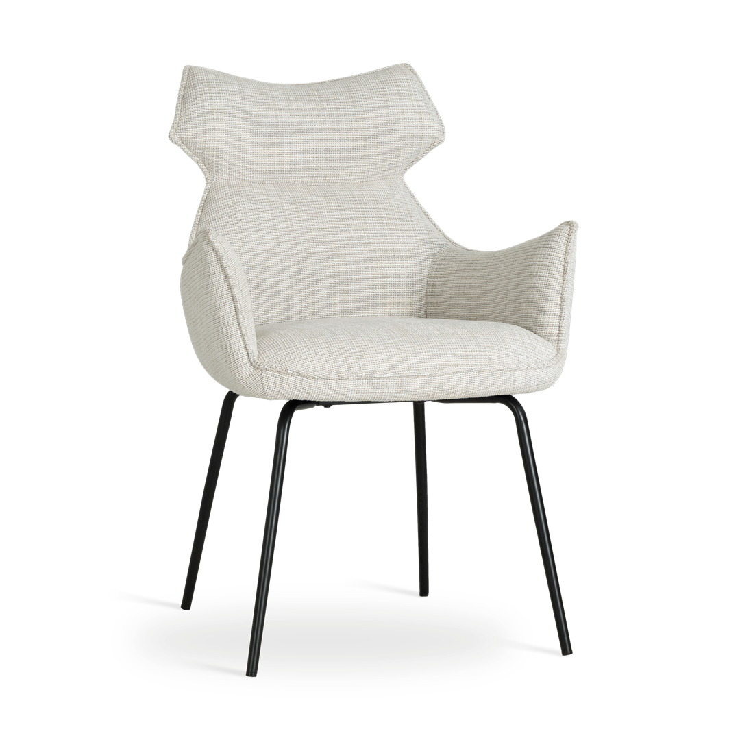 atreve-butaro-chaise-cuisine-beige-pied-noir image 1